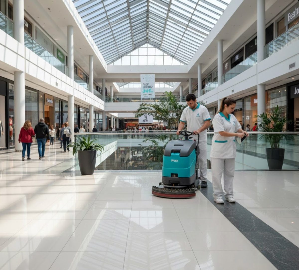 Limpieza de Shoppings Supermercados y Comercios en CABA y GBA - Limpieza de Shoppings, Supermercados y Comercios